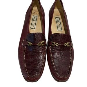 HB Italian women’s Soft Leather  Loafers Vibram Soles Size 9.5